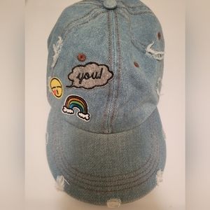 David and Young - Denim Patchwork Cap